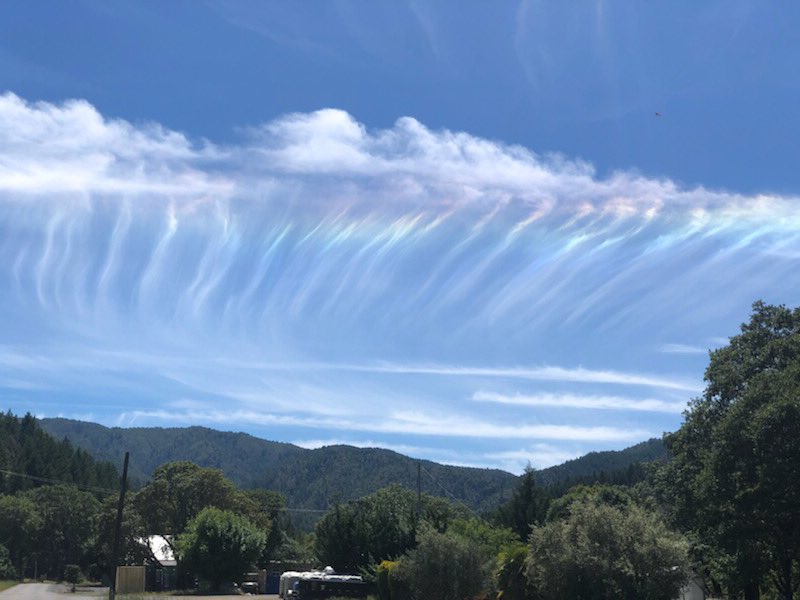 RobbySkyKiller's tweet photo. Another normal #chemtrail day in the neighborhood #Geoengineering #evil #SATANIC #wakeup #weatherwarfare #stop https://t.co/LkK4Fc8K2a