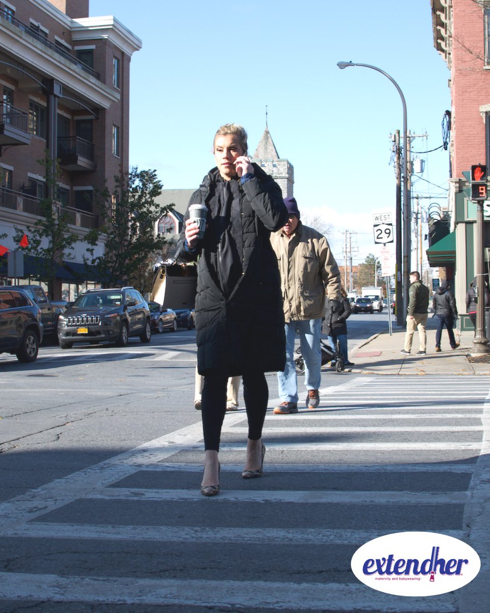 extendher's tweet image. The Extendher is the perfect product for all types of moms!⁣

Julie is a business professional Mom, who is always on the move and needs full efficiency👍

It keeps her baby bump warm and comfortable while commuting in between meetings!

Get yours today!

extendher.com