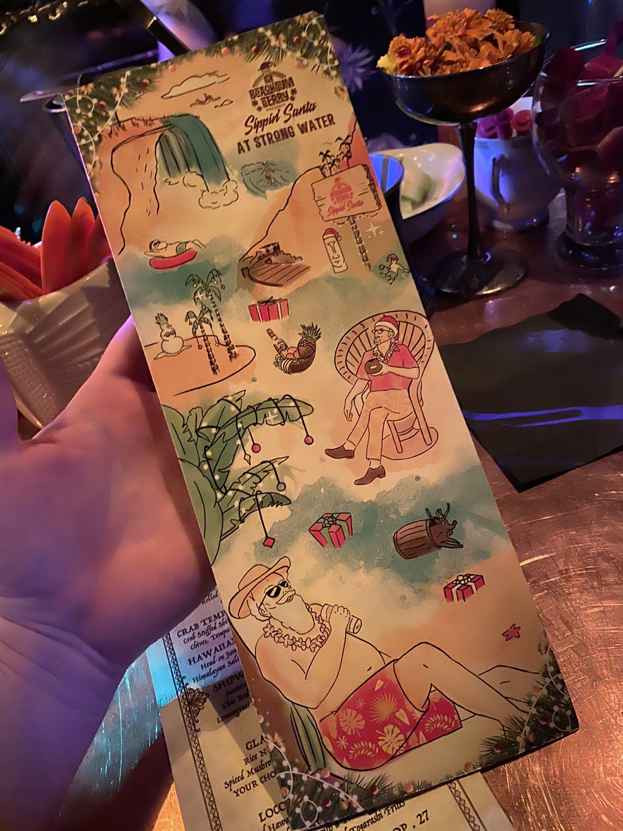 AttractFaction's tweet photo. Sippinโ Santa Anaheim!!! #StrongWater https://t.co/IMUig84MPc