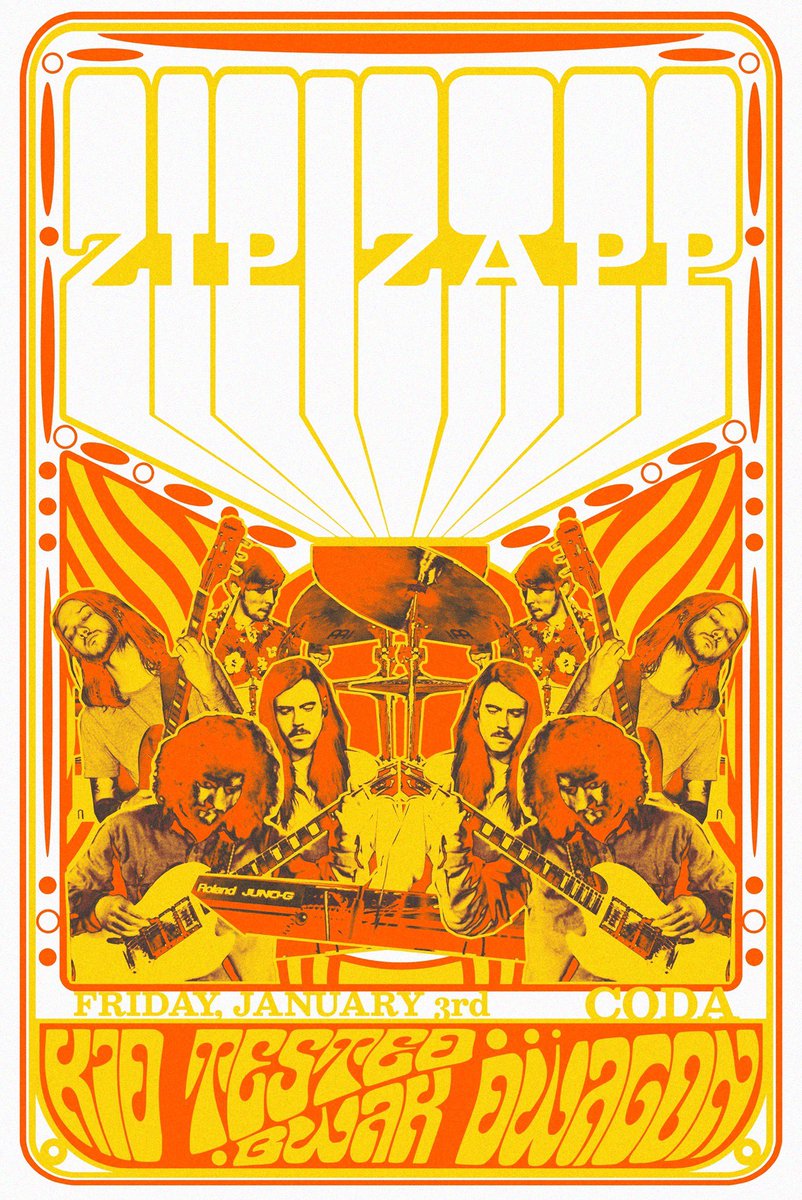 Prepare to roar into 2020 with us at <a href="/Coda_Tremont/">CODA</a> this Friday 1/3 w/#ZipZapp &amp; <a href="/kidtestedband/">Kid Tested</a> !