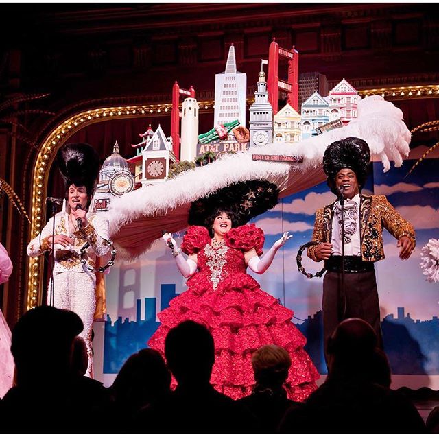 While we're sad to say goodbye, we also want to congratulate @beachblanketsf on their amazing 45 year run! They've entertained over 6.5 million guests during that time, earning them a Legacy Ebbies Award in November. Their final performance is tomorrow night.
PC: <a href="/BeachBlanketSF/">BeachBlanketBabylon</a>