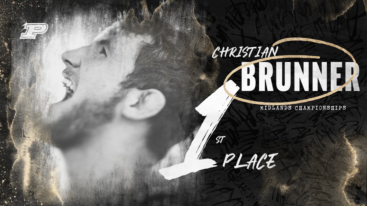 PurdueWrestling's tweet photo. Champ x 2. S/O to @cbrunner197 &amp; @DylanLydy for finishing 2019 on a high note! #BoilerUp #AlwaysAggressive https://t.co/xnwtyOMpm3