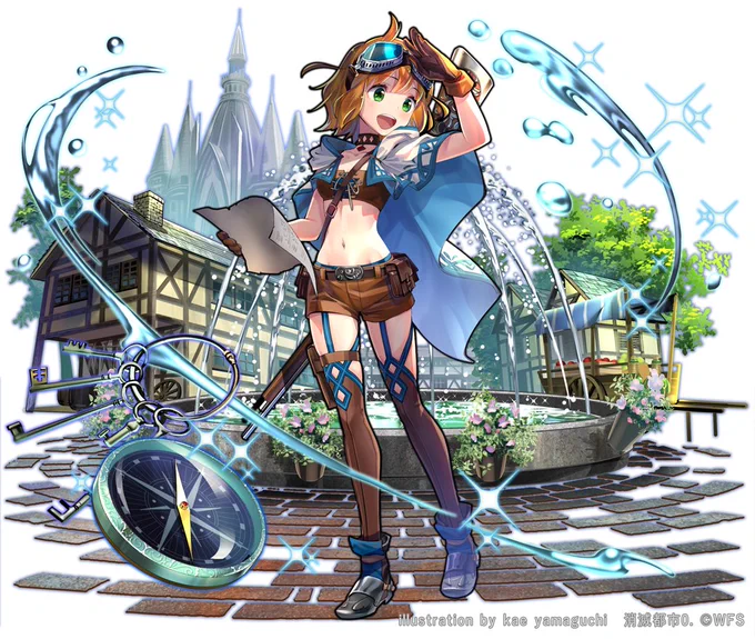 お仕事絵 今年も広告仕事中心だったのでここで出せるのは消滅都市さんだけ 幻想パラレル絵めちゃくちゃ楽しかったです #2019年自分が選ぶ今年の4枚 