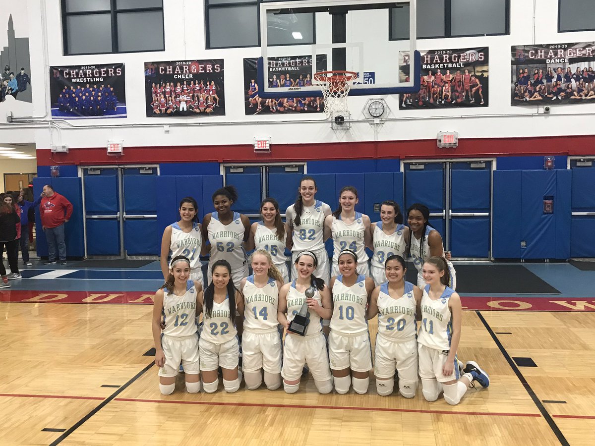 mwwarriors's tweet photo. 🏀Girls Hoops: Final from the 37th annual Komaromy Classic Tournament Championship at Dundee-Crown: MW 45 MS 36.  MW improves to 15-1(5-0 CSL) as they secure a 4th consecutive DC Title. Thank you to @dcgballtourney for hosting a 1st class event! Go Warriors! @Maine_West #207now https://t.co/vOdZMQMEng
