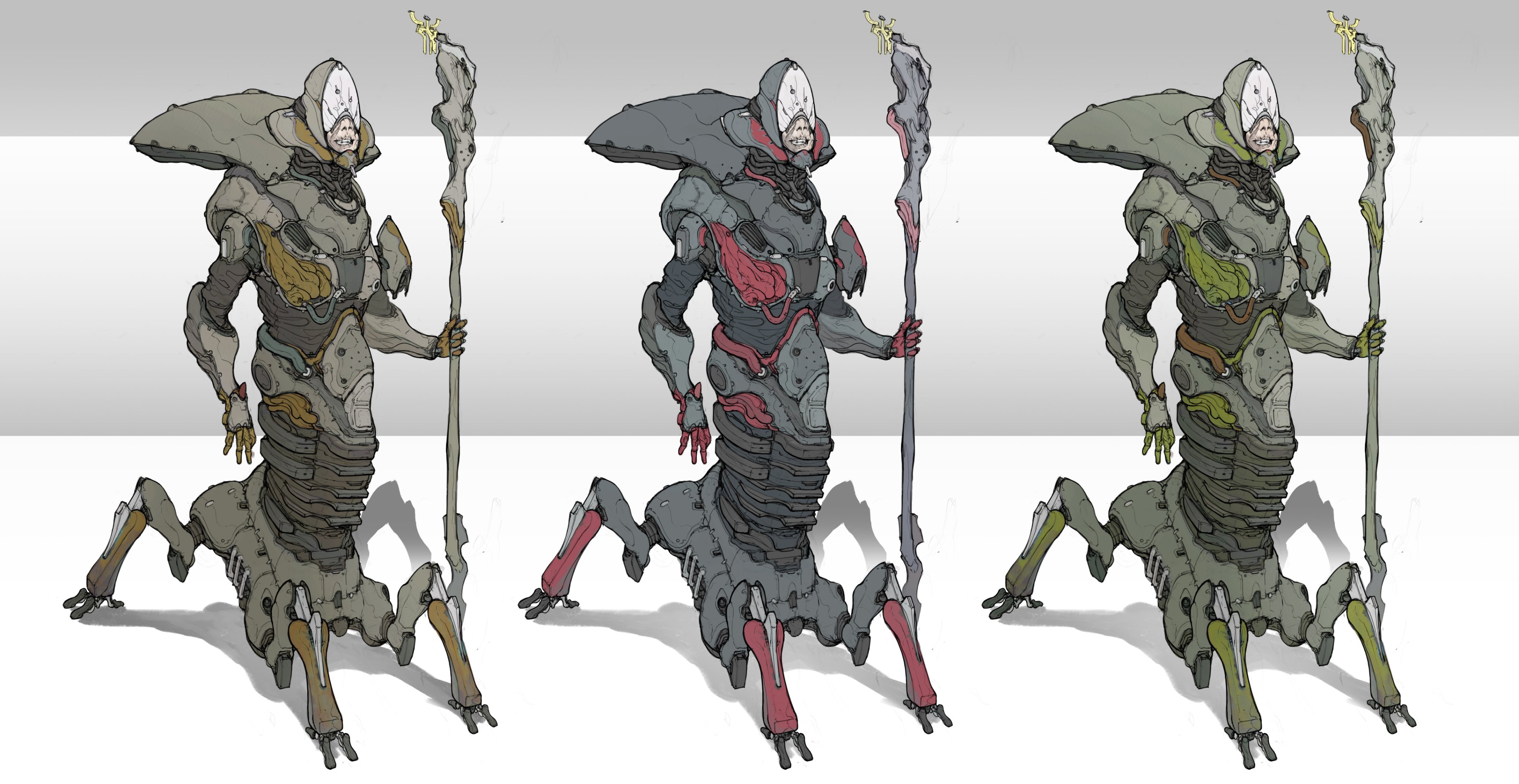 SprinKah's Designs CORPUS EXOFRAME suit + Heavy duty PLASMA CUTTER Heavy weapon. +Art Fan