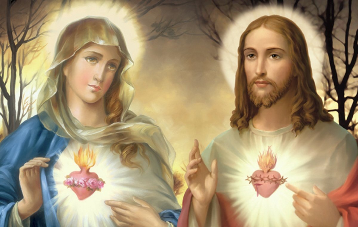 O Sacred Heart of Jesus, most worthy of all praise, may the angels and saints, adore You as we sleep!

Holy Mary, Mother of God, pray for us sinners, now and at the hour of our death!