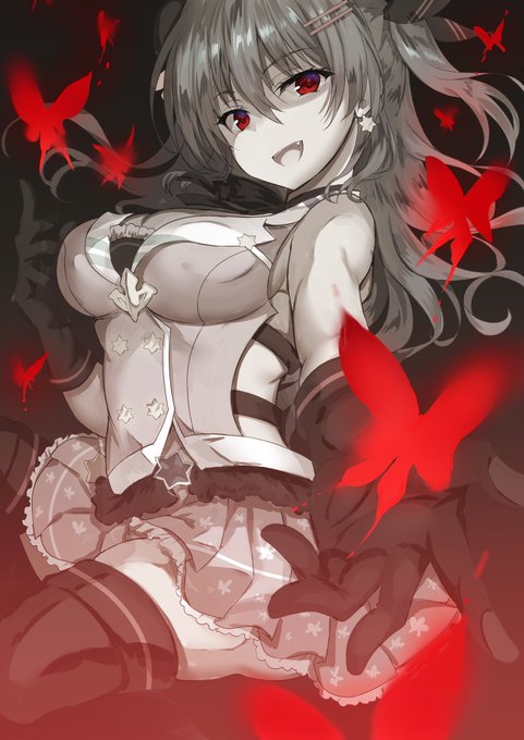 その唄を聴いたものは呪われる

「葛唄-カズラウタ-」本日発売です!
https://t.co/qA7qGMvPqO

キャラデザ、原画で参加しました!
すごく面白いので是非遊んでください!

#葛唄 #一般同人 #ノベルゲーム 