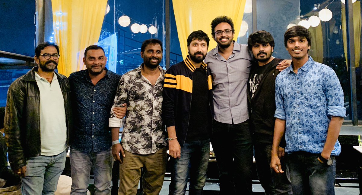 bharathvfx1's tweet photo. #venkymama Success party 🎉
.
Year End perfect Party 🥳
Thank you 2019 for amazing year 🙏🙏
.
..
.
.
.
.
.
#directionteam #directiondepartment
#directors
@VenkyMama @SureshProdns @chay_akkineni @dirbobby @RaashiKhanna @Payalrajput https://t.co/KDHWqU8eRF