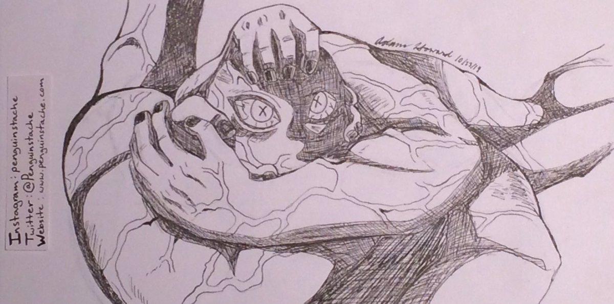 Penguinstache's tweet photo. Hand Demon (Te oni)
.
.
.
.
.
.
.
.
.
.
#kimetsunoyaiba #demonslayer #teoni #handdemon #demon #koyoharugotouge #anime #manga #shonen #shonenmanga #inktober #inktober2019 #ink https://t.co/3OE37FwZhW