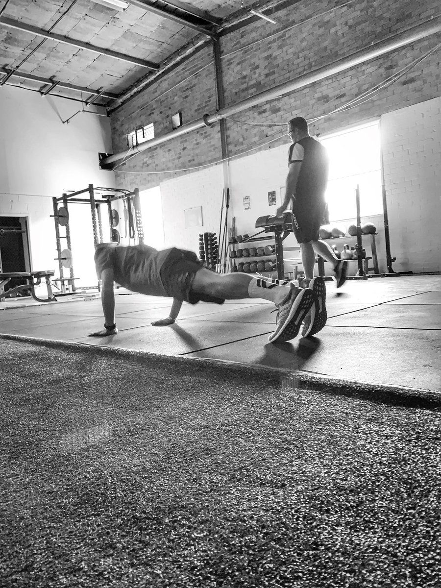 JetRobinson10's tweet photo. Coach Chris makes my S&amp;C sessions tough but fun and rewarding. 
@1stphasefootbal 
#strength #conditioning #athlete #firstphasefactory #firstphasefootball #football #soccer #futbol #footballer https://t.co/sq2d8g4W8L