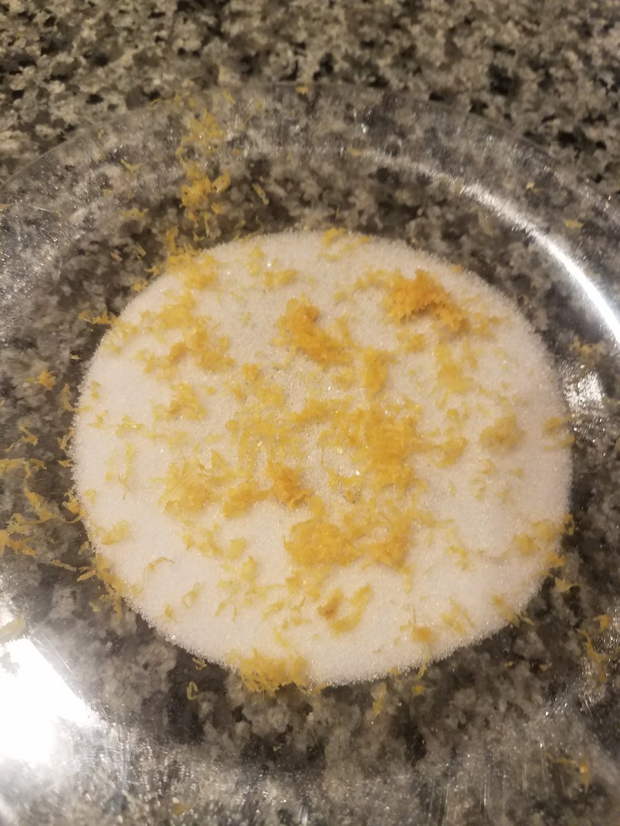 AJ_Raccoon's tweet image. Last mocktails of #EightKinkyNights Black cherry lemonade. I zested lemon into the sugar garnish for the rim and made a huge mess. It was tasty though, and a lovely dark red color. Very sour but good.