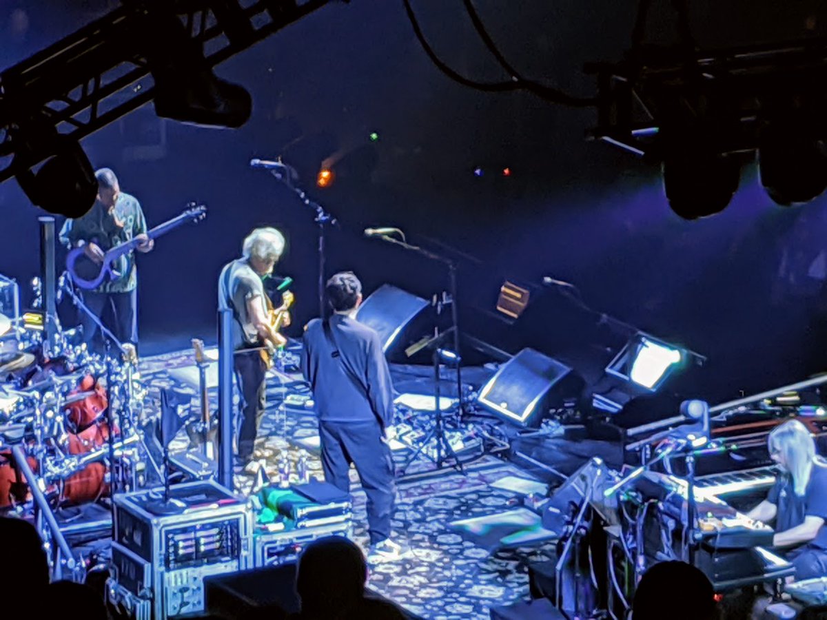 Terrapin_Nation's tweet photo. #DeadAndCompany Chase Center San Francisco 12/30 Set 1

Shakedown Street (BW)
Mississippi Half-Step Uptown Toodleloo (BW/JM)
Cumberland Blues (all)
It Hurts Me Too (JM)
High Time (OB)
Cold Rain and Snow (JM)
Bird Song (BW/JM)

@deadandcompany #CouchTour #HometownShow https://t.co/OLuoQ6Surd