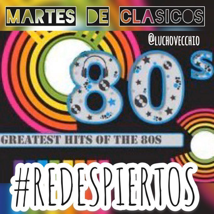 LuchoVecchio's tweet photo. Último día del #2019 En #ReDespiertos es martes de clásicos hoy #clasicosdelos80  musicalizándote hoy  , te leemos cuál es el tuyo ?  @GuidoMtz @LuchoVecchio @negritomolinero @todonoticias https://t.co/h4dVRxJJIq