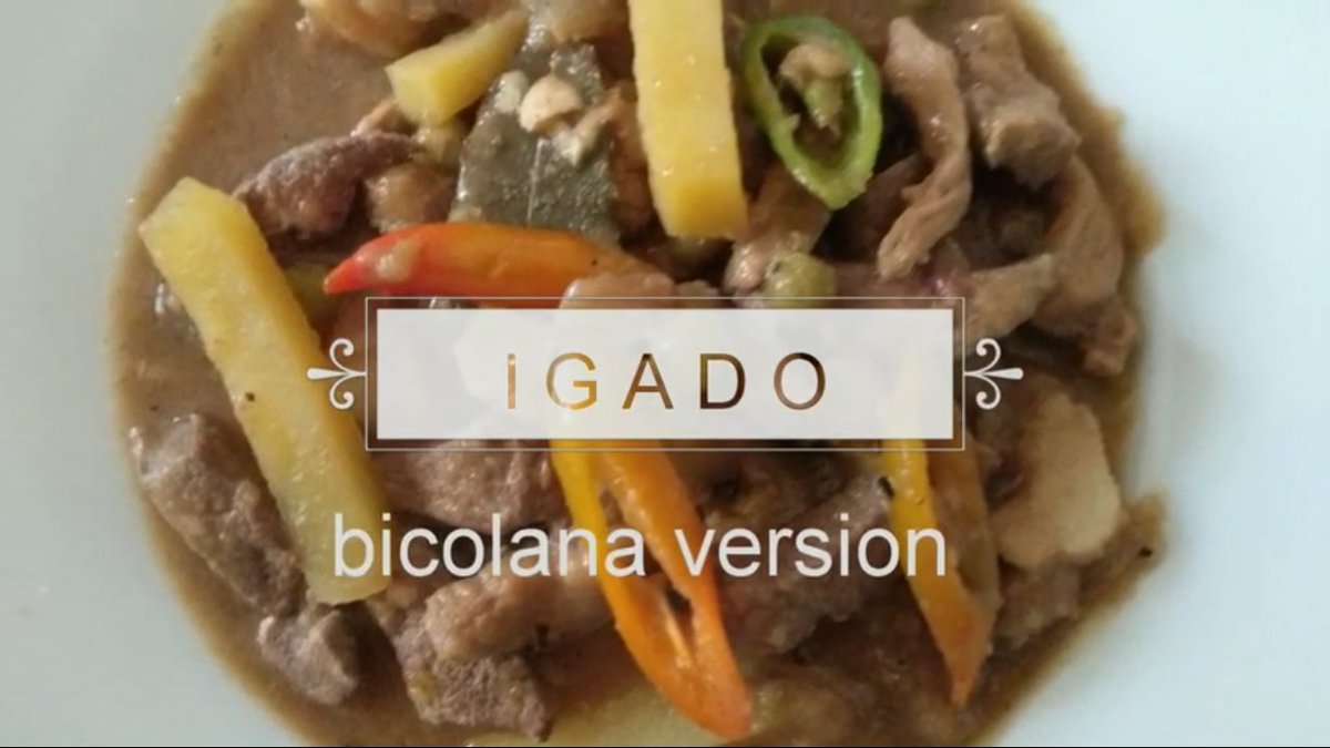 69MushroomHead's tweet photo. My Bicol Version of IGADO. Thanks YouTube for the cooking demo. Konting practice pa at maipagluluto na kita Babe ng gusto mo na ulam. ๐
#PracticeCooking
#LearningByYoutube https://t.co/FOXJKiFJT1