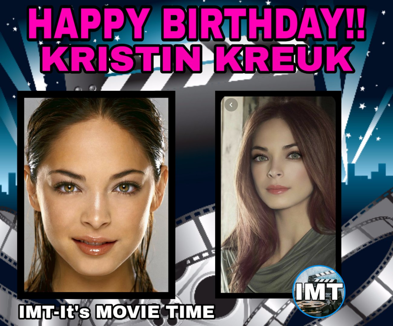 Happy Birthday to the Beautiful Kristin Kreuk! The actress is celebrating 37 years. 