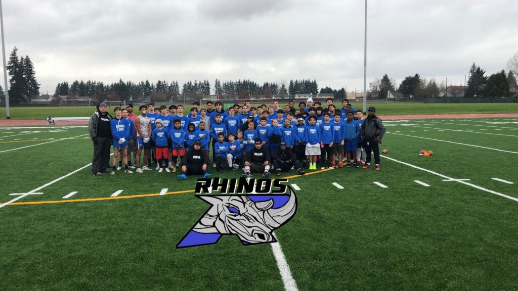 The7on7NW's tweet photo. Vancouver, Washington stand up! Another game changing announcement to make. Every team in the Rhinos program will be competing in the 7on7 Association circuit.
Top Competition ✔️
Media Exposure ✔️
Lots of Games ✔️
#RenegadeRhinos7on7
#AssociationvsEverybody https://t.co/doGee4YEn7