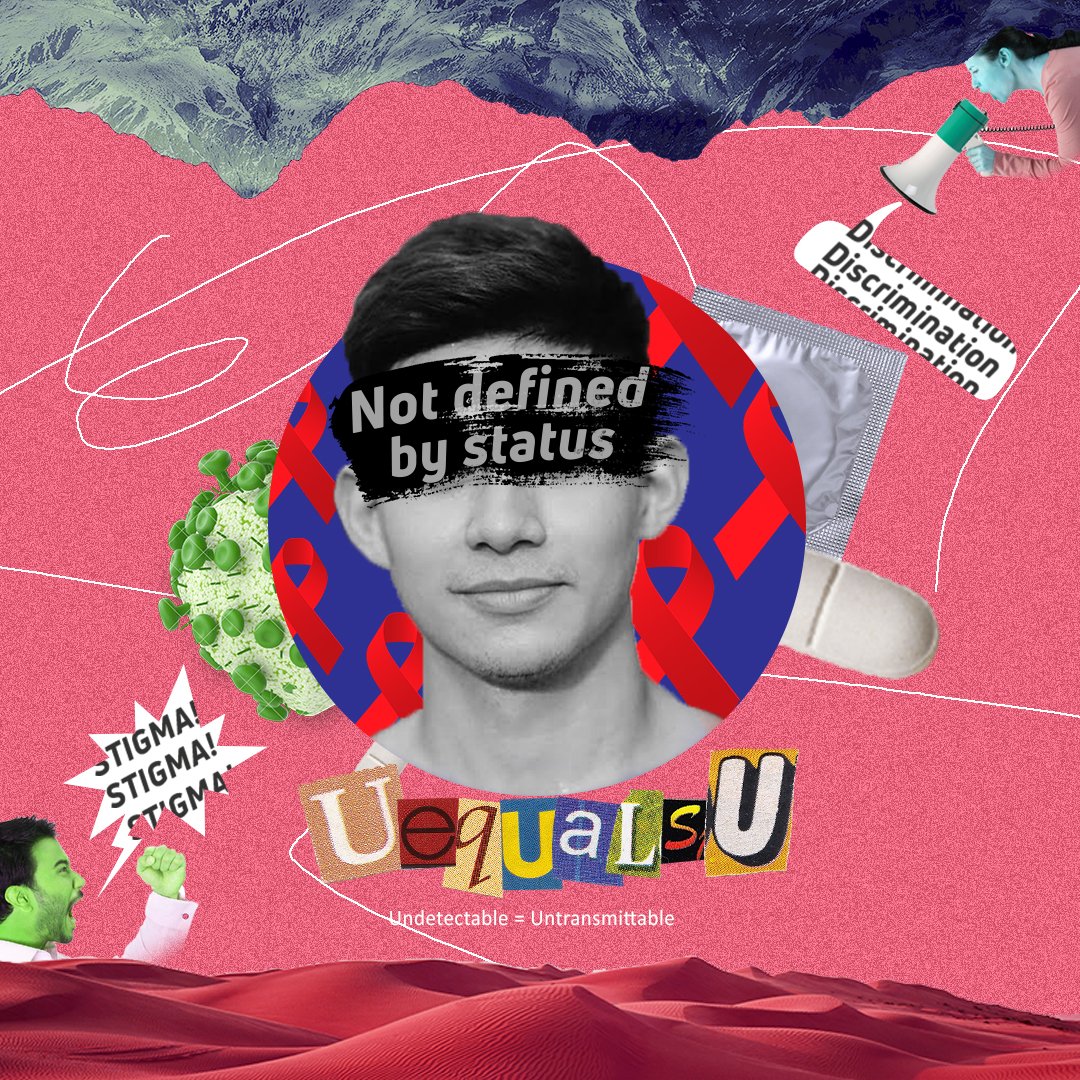 Super late digital collage art to commemorate Aids Awareness month.

#UequalsU #AidsAwarenessMonth #WAD2019