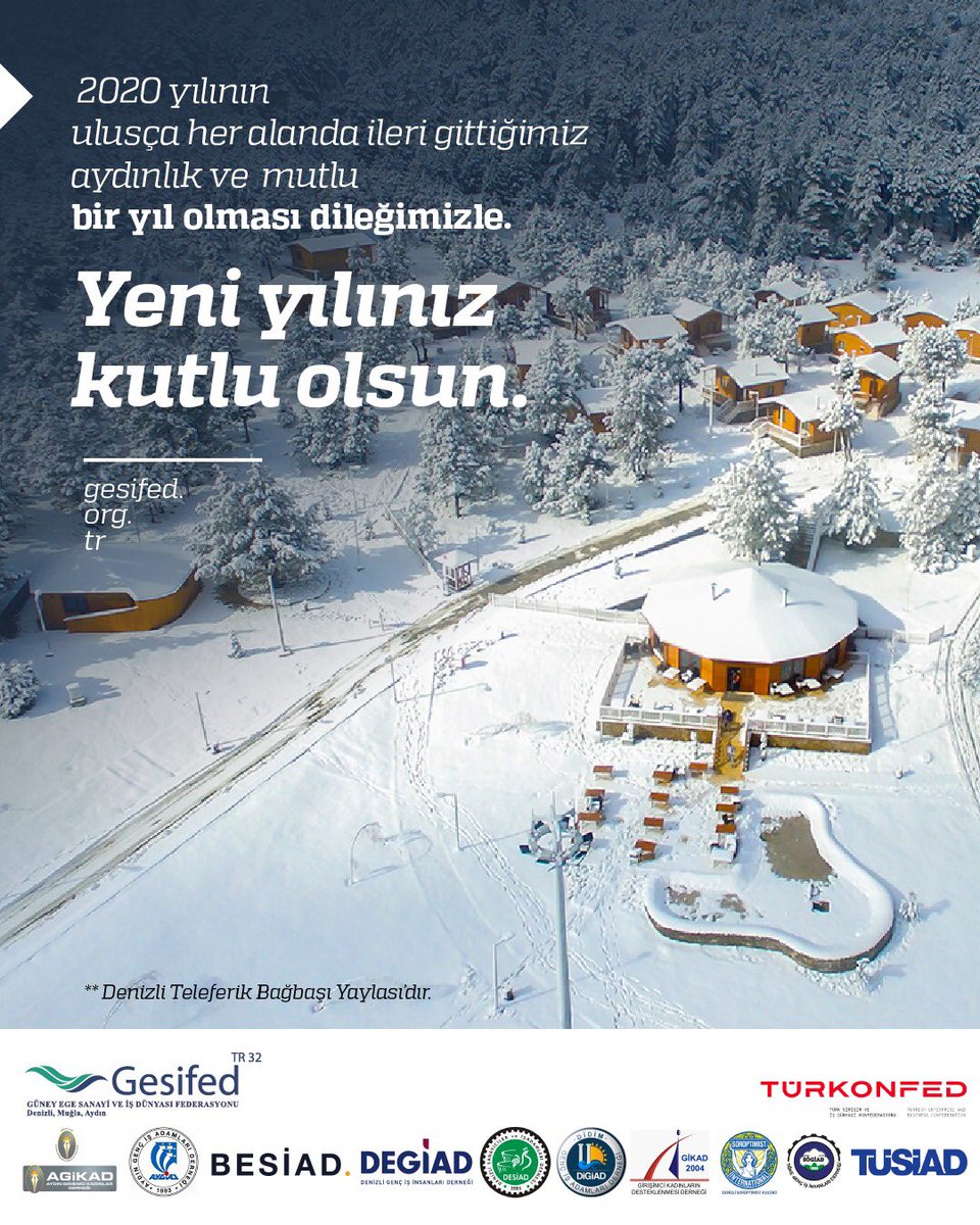 gesifed's tweet photo. 2020 yılının ulusça her alanda ileri gittiğimiz, aydınlık ve mutlu bir yıl olması dileğimizle. Yeni yılınız kutlu olsun.
#türkonfed #gesifed #agikad #aygiad #besiad #degiad #desiad #densor #digiad #gikad #sögiad #tüsiad https://t.co/XJ67D3TIFj