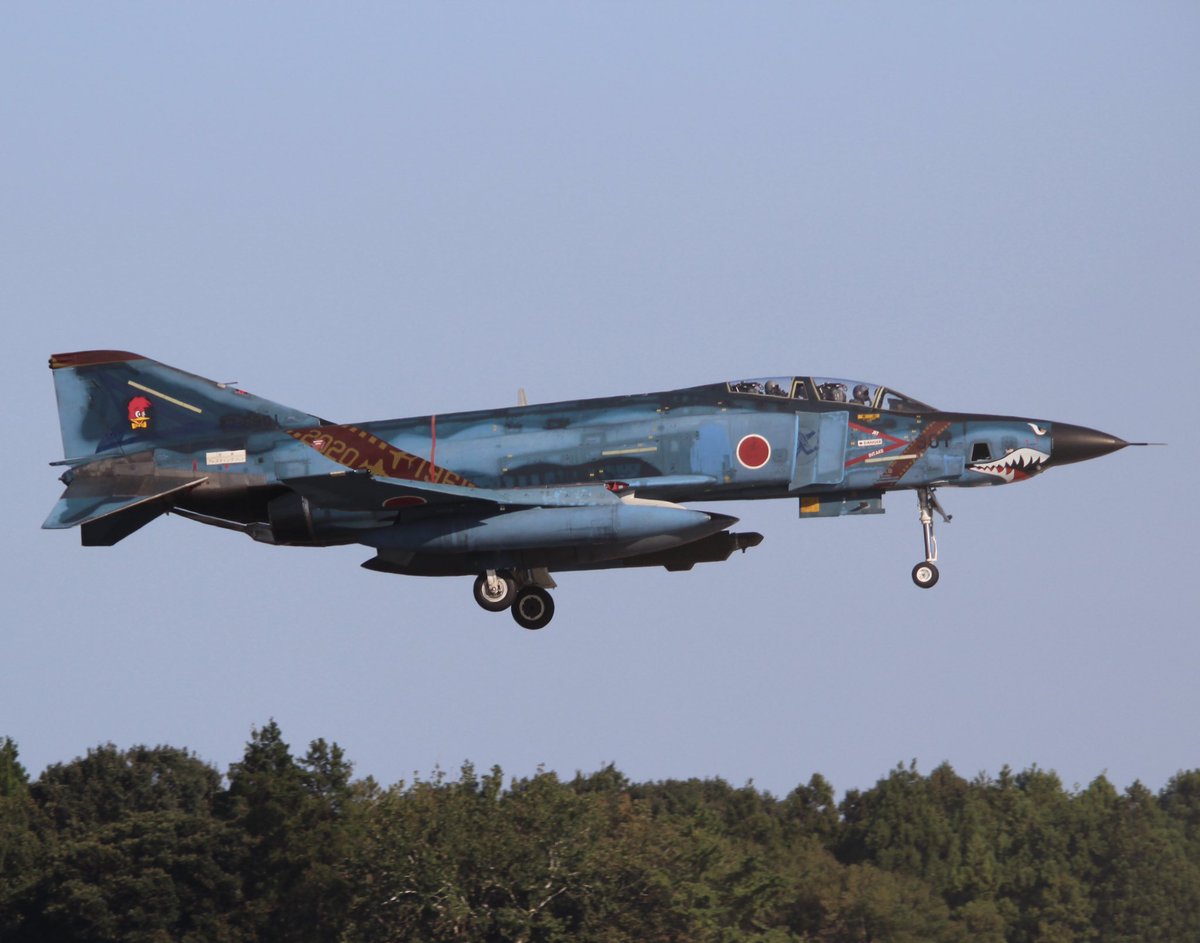 しまen Twitter Rf 4e 洋上迷彩洋上迷彩の青い機体が自分好み 百里基地 501sq Rf 4e