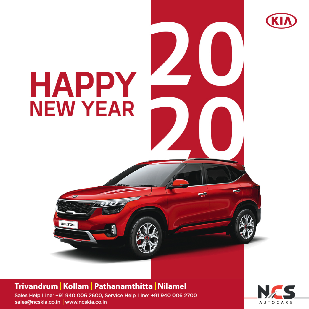 ncs_kia's tweet photo. Out with the old, in with the new. Happy New Year, everyone. #HappyNewYear, everyone. #PowerToSurprise

For booking call +91 9400062600
https://t.co/cV7GhAvdVQ

#NCSKia #KiaSeltos #KiaCars #NewYear #celebrations #HappyNewYear #NewYearCelebration #NewYear2020 https://t.co/phe769jM21