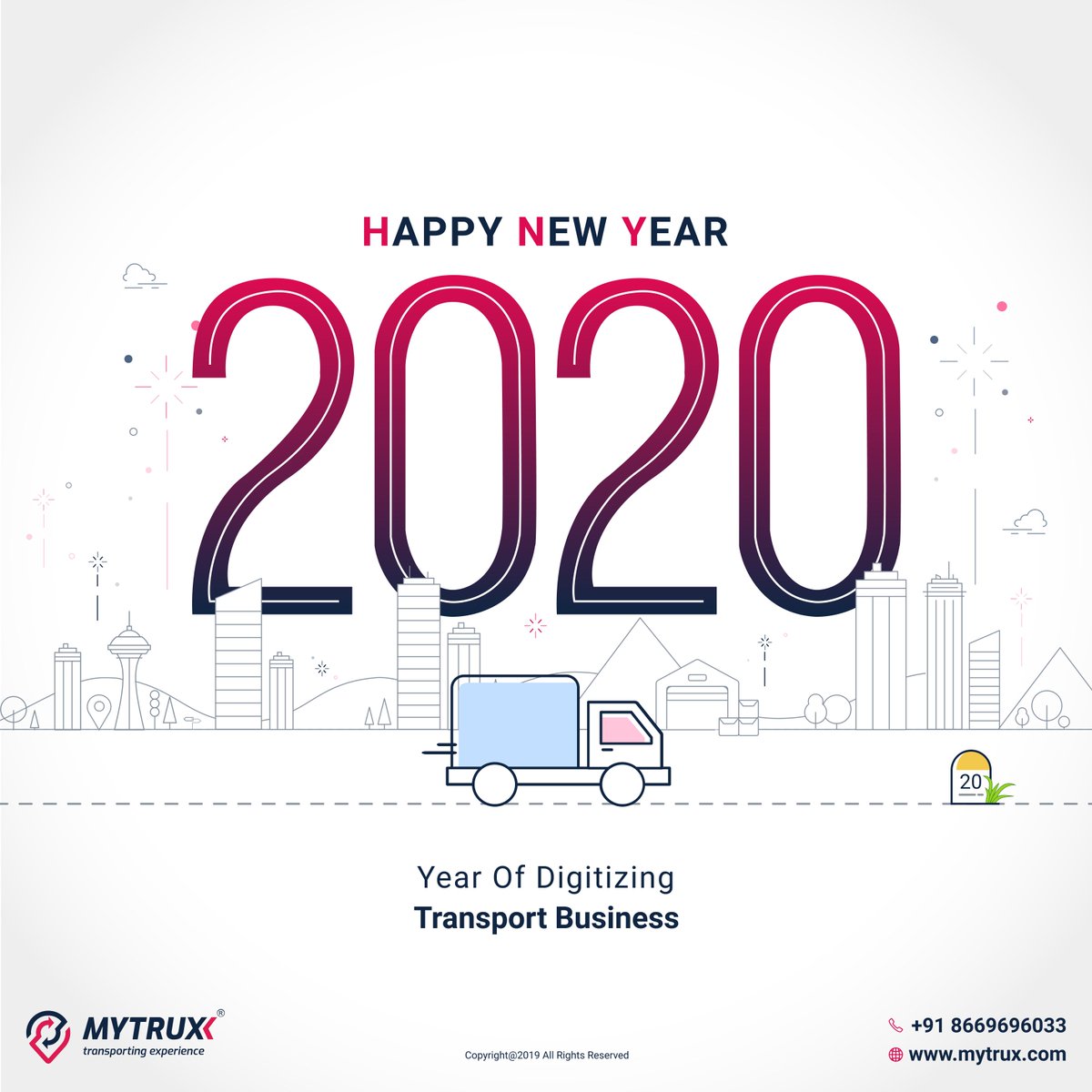 My_trux's tweet photo. Now make your 2020, a year of Digitizing Transport Business,
Mytrux,
Wishing you all a
Happy New Year
#happynewyear #newyear #2020#transport #roadlines #logistics #fastag #freefastag #mytrux #mytruxfastag #yesbank #tms #findload #posttruck #hub #driver #pune #india #singapore https://t.co/o3WfhyYw44