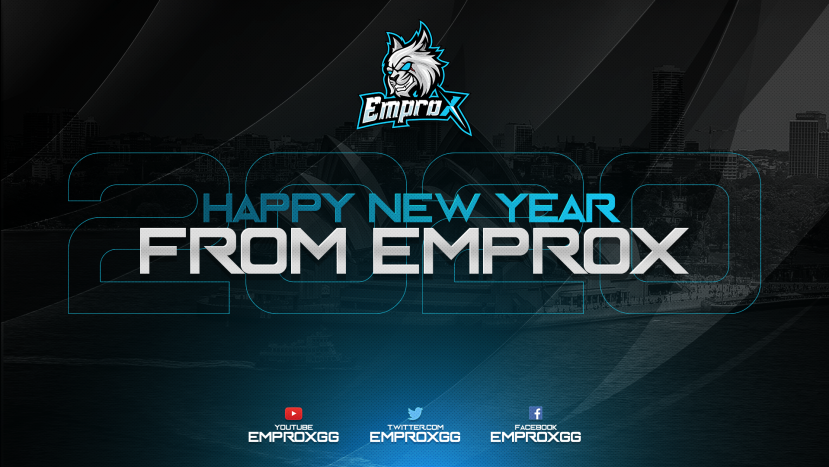EmproxGG's tweet photo. Wishing you all a Happy New Year from the Emprox family.
Stay strong, stay brave and stay safe. 

Here is to a great 2019 and an amazing 2020.
Let us welcome the new decade! 🎉 https://t.co/o6kchOFVzh