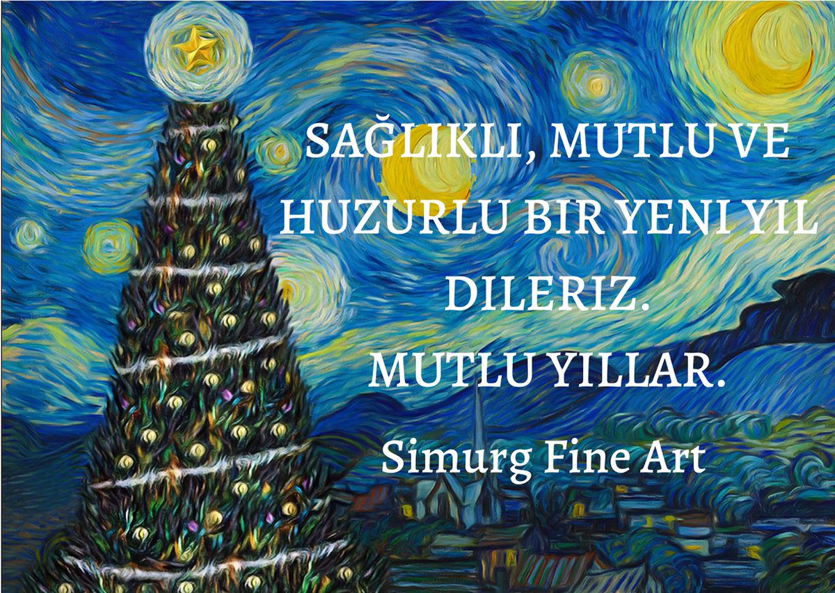 simurglogistics's tweet photo. Sanat dolusu sevgilerle. Yeni Yılınız Kutlu Olsun! https://t.co/1KsV2A5xF3