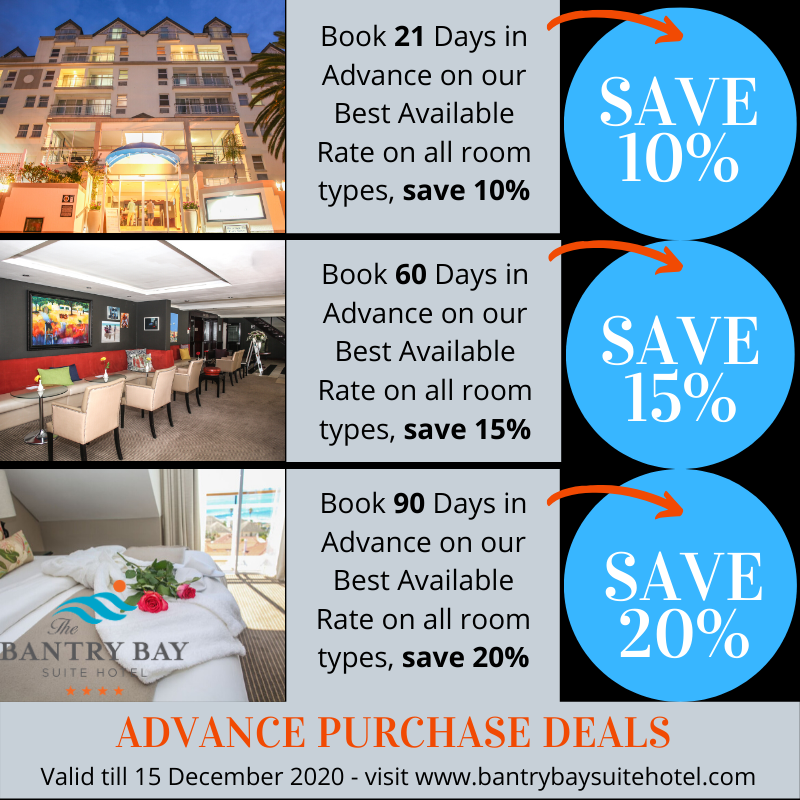 Are you an early booker? Take advantage of our Advance Purchase Deals! 
Valid from now until 15 Dec 2020 . visit buff.ly/34ZJW74 for our promotional offers.