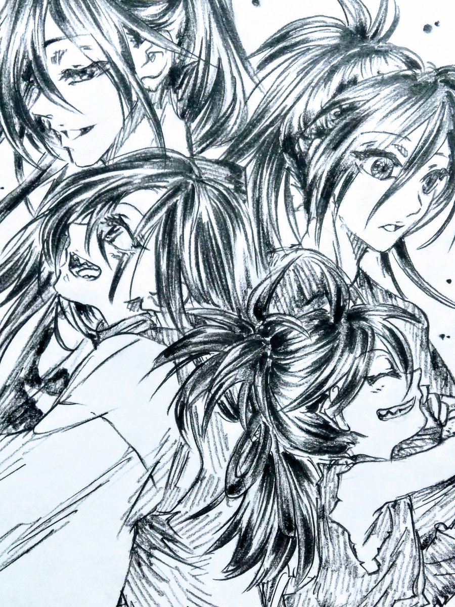 描き納め、百どろです!

今年はやはり、一番たくさん描いたこの二人を。
もはや好き嫌いの域ではなくただついて行くしかない、震える物語でした。 