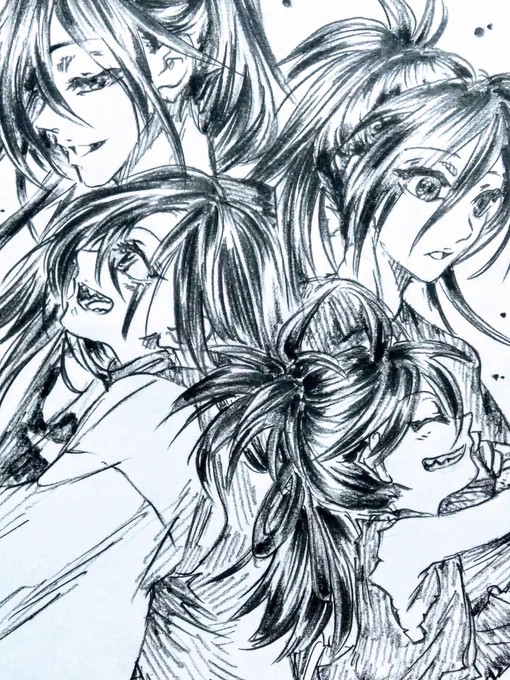 描き納め、百どろです!

今年はやはり、一番たくさん描いたこの二人を。
もはや好き嫌いの域ではなくただついて行くしかない、震える物語でした。 