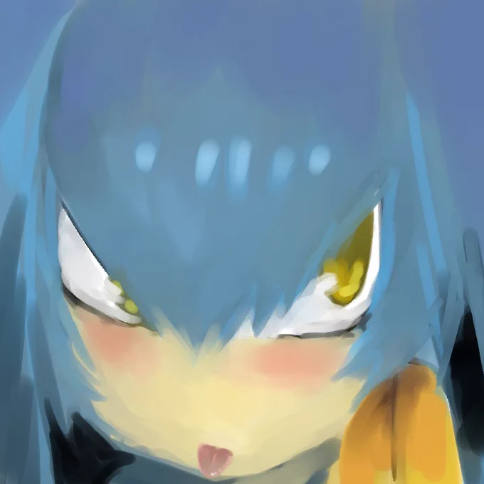 #けものフレンズ 
過去絵
厚塗りラクガキ❣️ 