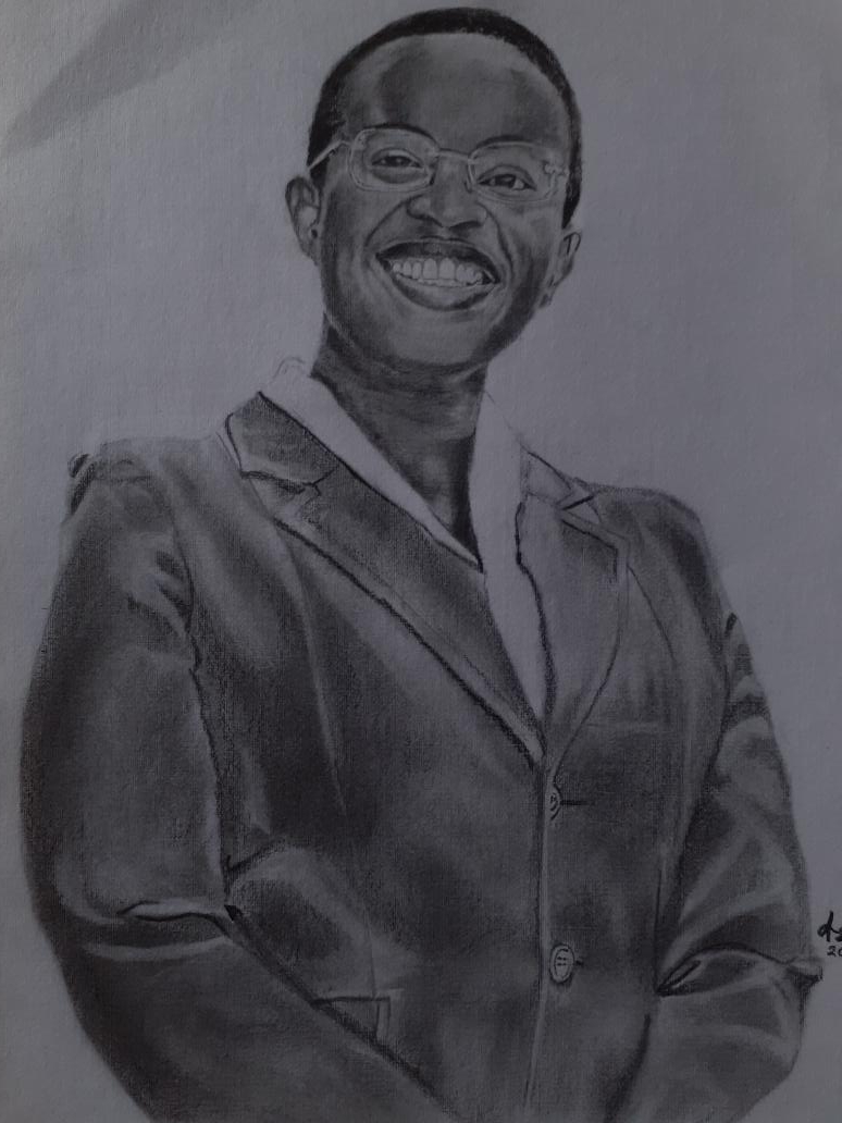 FellyLaylxw's tweet photo. My latest drawing of @AmondiNereah Miss President HomaBay county ,my home county #capturingsmiles https://t.co/emKBPzOj0M