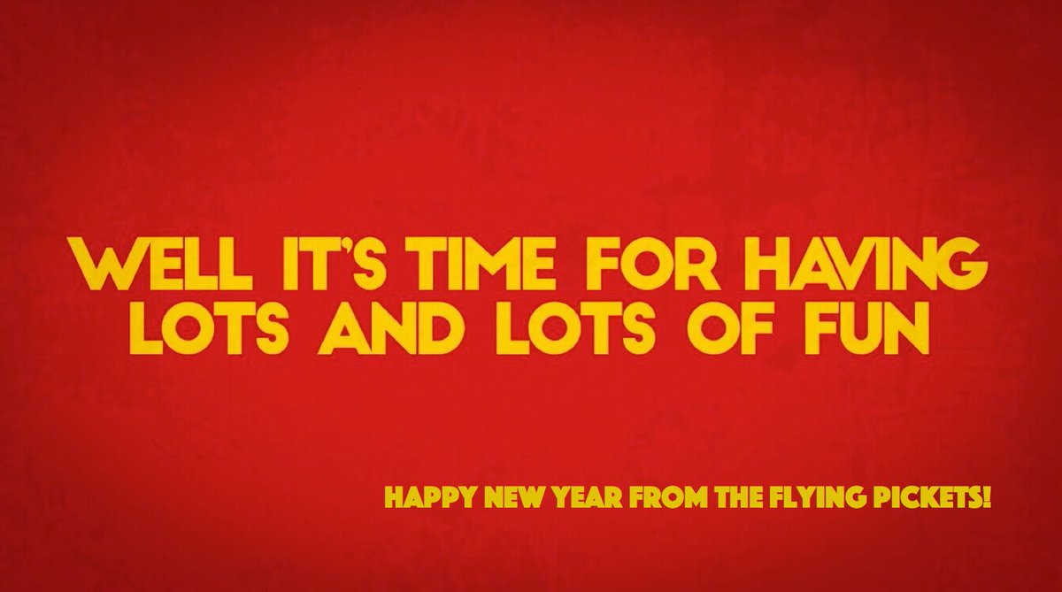 FlyingPickets's tweet photo. Christmas isn’t over yet! ‘Only You’ was STILL at No.1 in 1983... so #HappyChristmas 🎄AND #happynewyear2020 🎉from the Flying Pickets! We can’t wait to see you next year! 😉 #acappella #newbum #onlyyou #onlyhumantour https://t.co/4vweGRt5K1 https://t.co/PxmVyjELfi