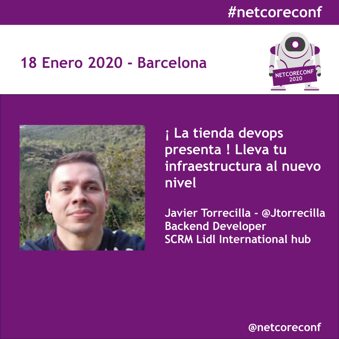 netcoreconf's tweet photo. 📢AGENDA📢
Netcoreconf Barcelona 2020
“¡ La tienda devops presenta ! Lleva tu infraestructura al nuevo nivel” @ArielAmorGarca1 y @Jtorrecilla
+info: https://t.co/u0R6zyles1
#netcoreconf #netcore #Azure #Microsoft #Cloud #Xamarin #net #IA #BigData #IoT #Barcelona https://t.co/QqAqPMafZT