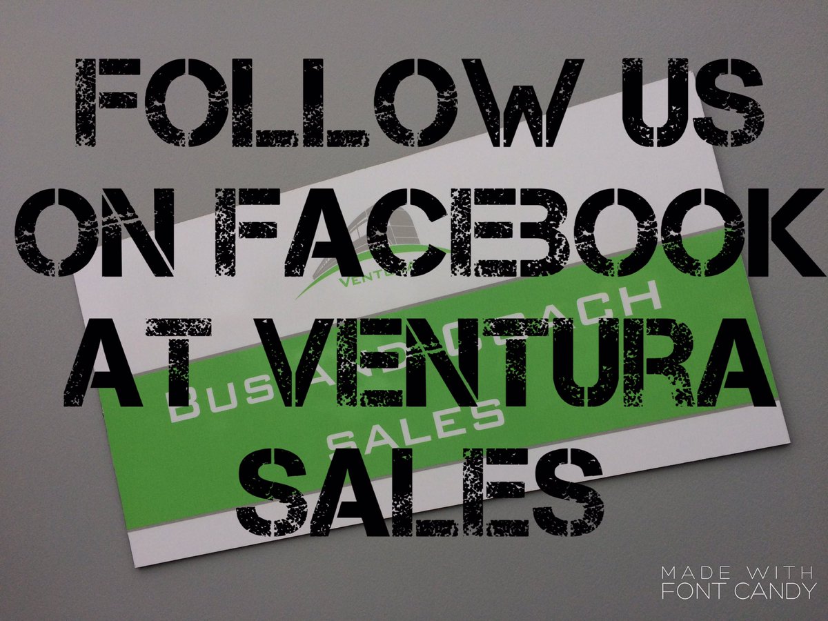 For all the latest stock updates follow us on Facebook at Ventura Sales