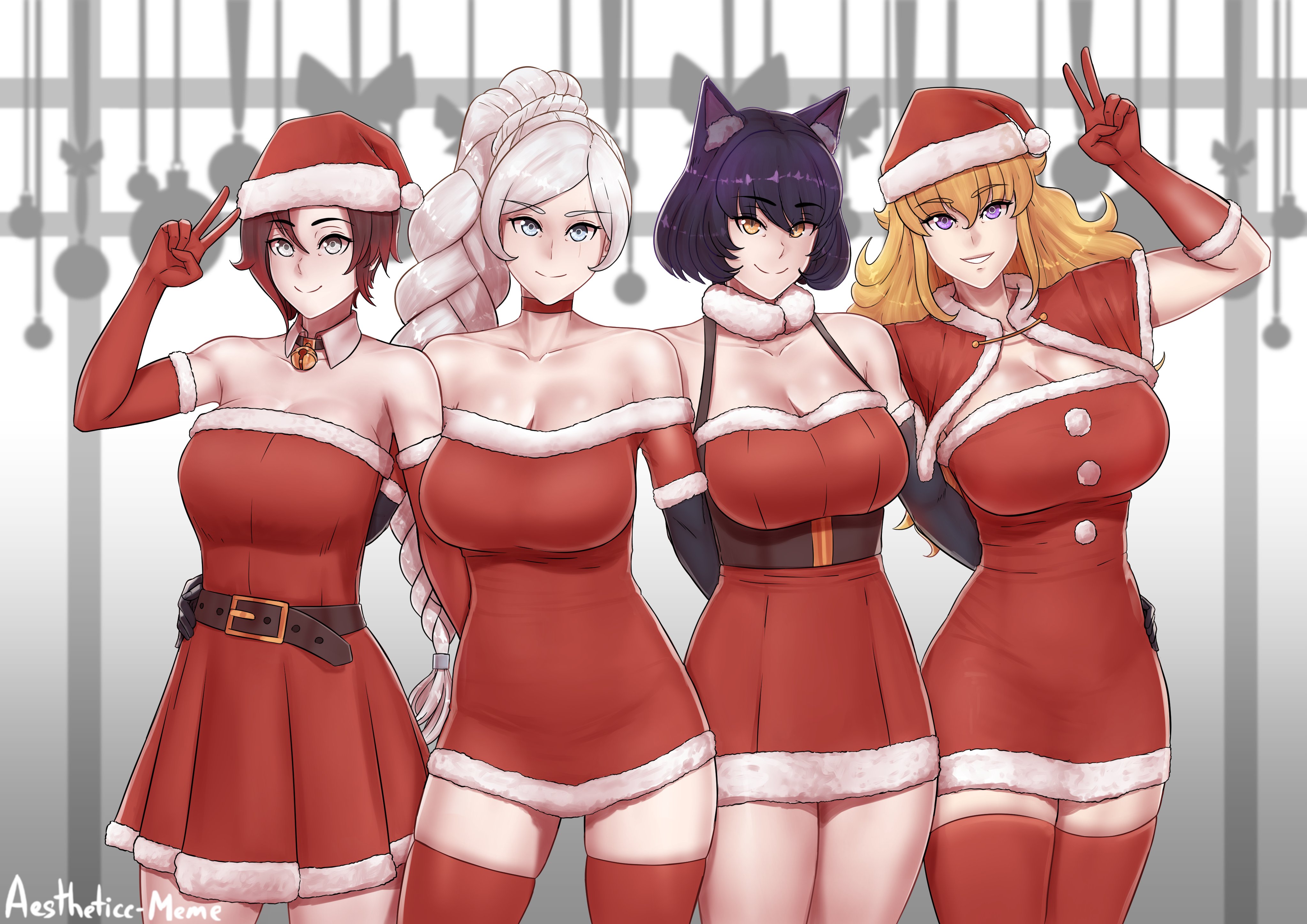 Team RWBY by Aestheticc_Meme, December 31st, 2019. 