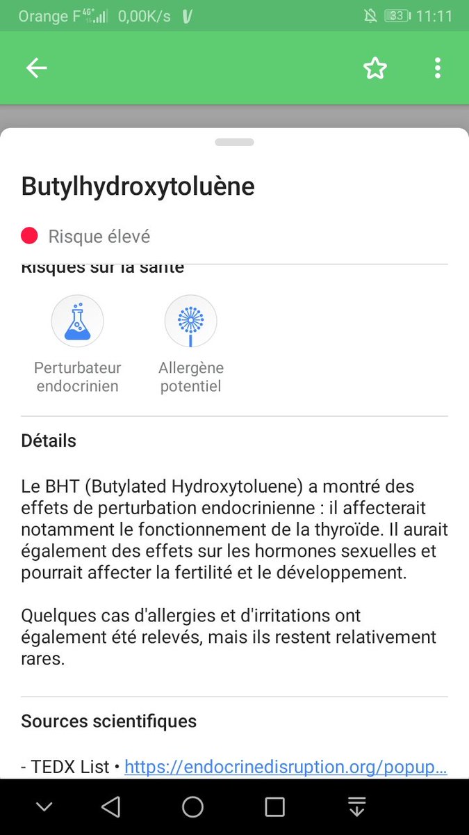 maylis_stella's tweet photo. Les 2 produits. De retour à la maison mon prévenant fiancé scanne les produits sur Yuka et l'appli de @UFCquechoisir #quelcosmetique et là c'est le drame ! Que des merdes allergènes et perturbateurs endocriniens dans ces produits #phytodess. https://t.co/KVf5ZYuCIa
