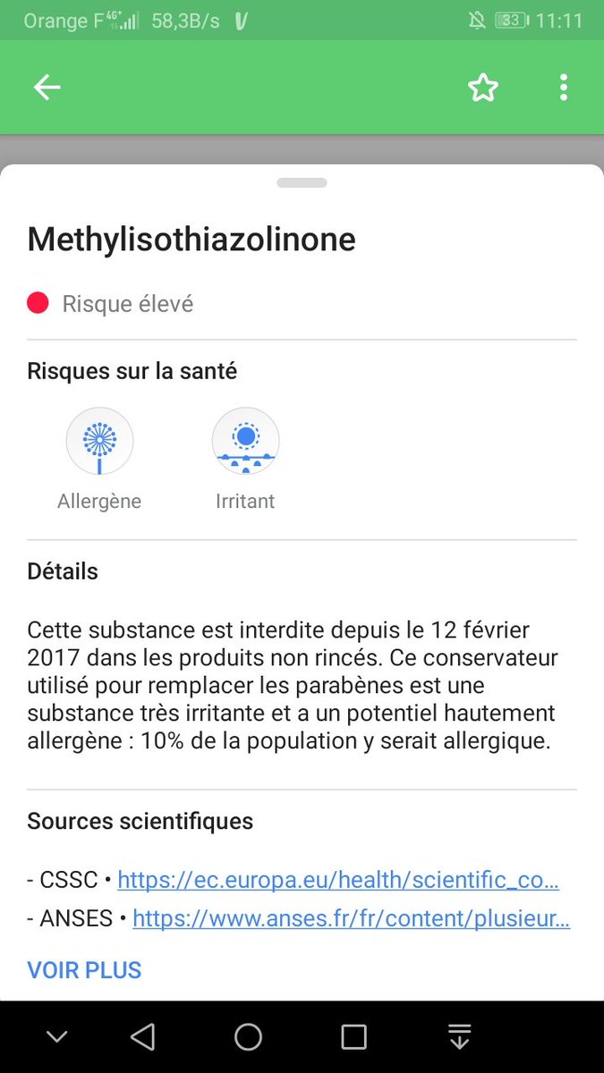 maylis_stella's tweet photo. Les 2 produits. De retour à la maison mon prévenant fiancé scanne les produits sur Yuka et l'appli de @UFCquechoisir #quelcosmetique et là c'est le drame ! Que des merdes allergènes et perturbateurs endocriniens dans ces produits #phytodess. https://t.co/KVf5ZYuCIa