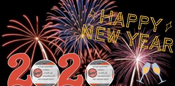 KringloopH's tweet image. Het was groot genoegen om 
voor u klaar te staan. Wij als vrijwilligers kijken uit om in het nieuwe jaar weer voor u klaar te staan. 
Namens alle vrijwilligers wensen wij u een voorspoedig 2020. #Markelo #Bathmen
#Lochem #Goor #Nijverdal
#Kringloopwinkel  #Brocant #Vintage