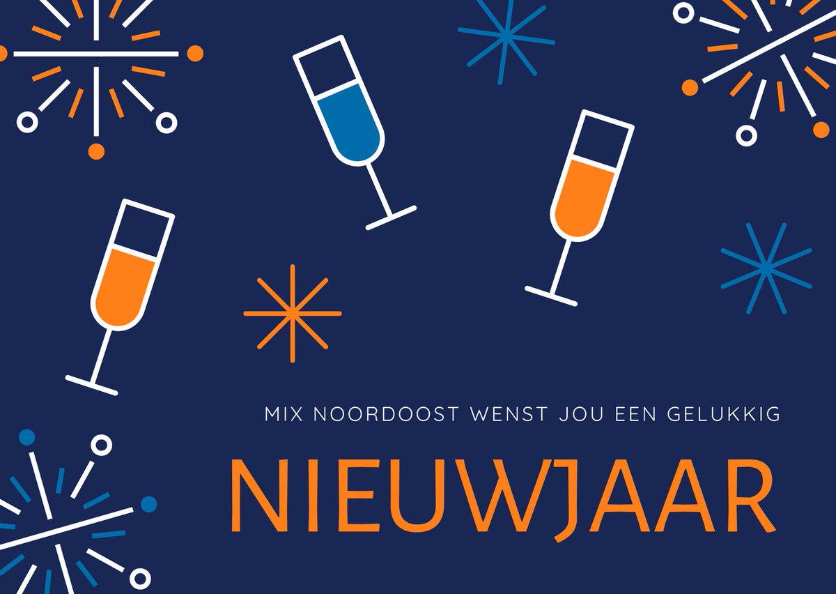 Via deze weg willen wij jou namens het team van MIX Noordoost een fijne jaarwisseling wensen!

#MIXNoordoost #maakindustrie #oudennieuw #vakbeurs