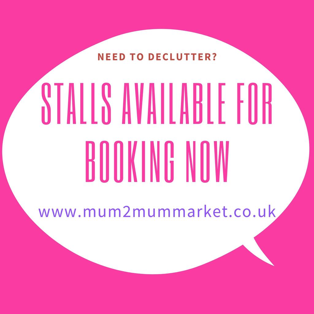 👉Don't miss out!!
Today is the last day of our early bird offer! FREE CLOTHES RAIL HIRE when you book a stall at any Tedd or Twick mum2mum market in 2020! mum2mummarket.co.uk/book-a-stall.h…

1st Tedd market 2020 is on Sat 1st Feb 🕑 2-4pm
Teddington Baptist Church, 17 Church Road, TW11 8PF