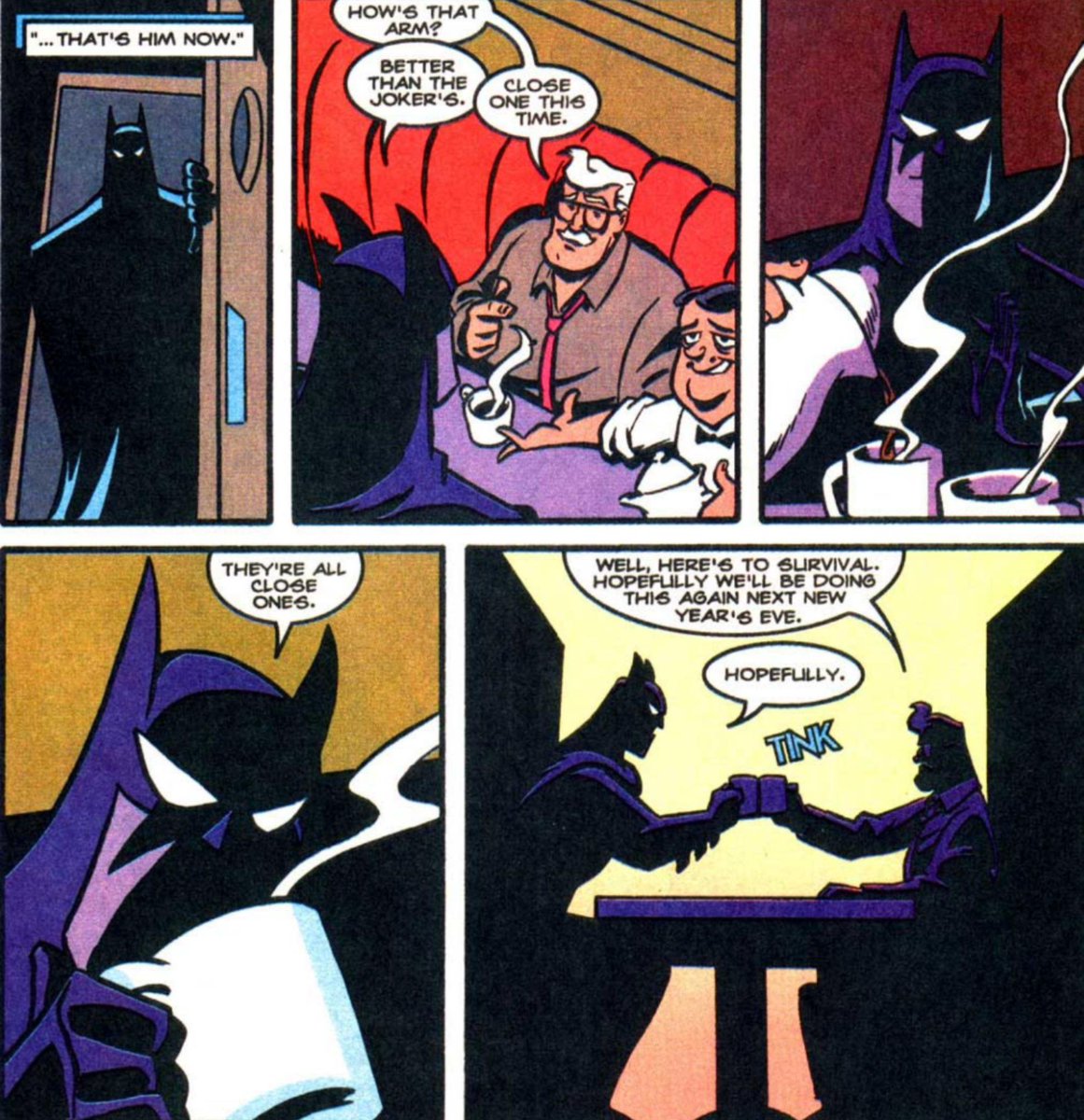 BatmanSource's tweet image. Happy New Year's Eve! 🦇 🎉