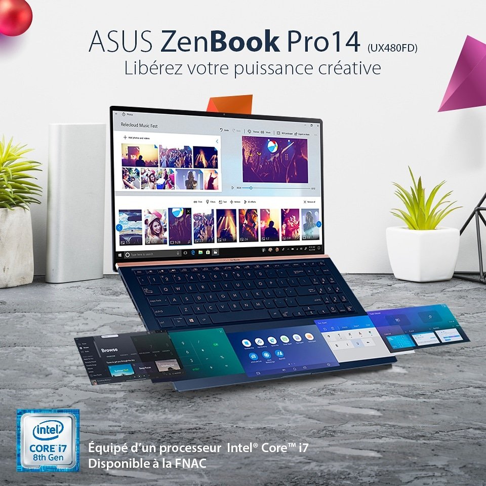 mensahmaster's tweet photo. Que vous soyez étudiant, professionnel, développeur, Gamer et autres passionnés des hi-tech, le Asus Zenbook Pro 14 est le Pc portable qu'il vous faut.
Disponible à la FNAC Cap Sud Abidjan.
En savoir plus sur https://t.co/mvKschoC9o.
#ASUSCI #ASUSInnovations #WowTheWorld #Intel https://t.co/jzTDyA6ynw