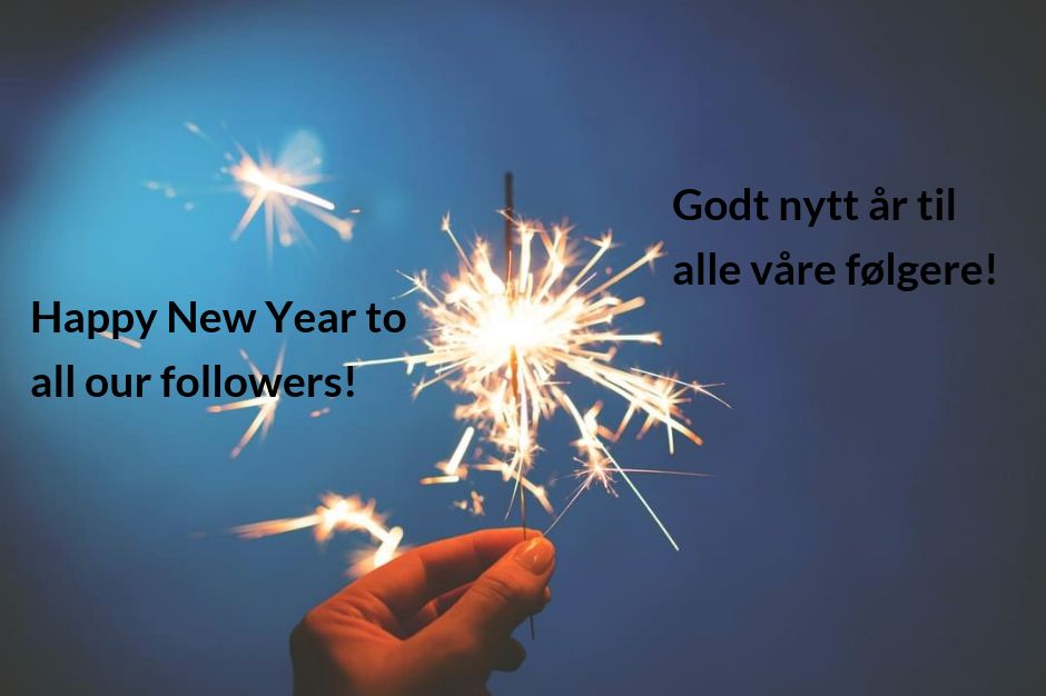 Godt nytt år til alle våre følgere 🙂