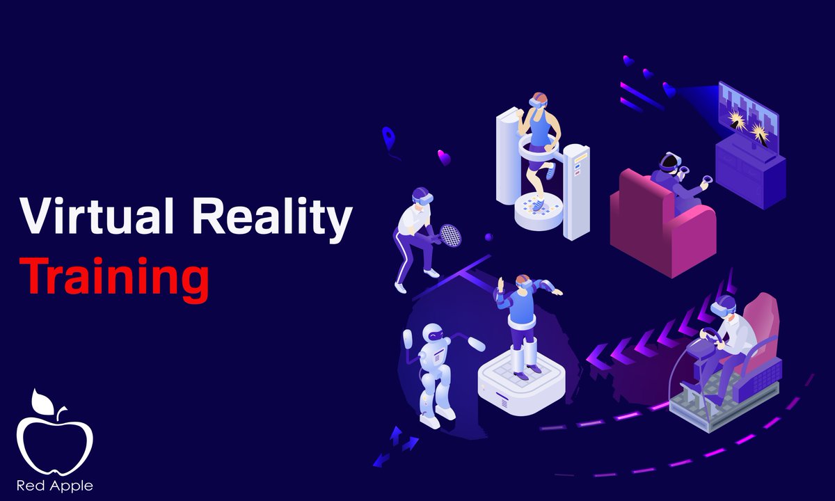 RedAppleTech's tweet photo. Have an idea of a #VirtualReality app? Develop a VR #app that will help with your employee's training. Check out the benefits of VR Training https://t.co/m1Ip00B9BY

#VRInTraining #VRAppDevelopment #AppDevelopment https://t.co/KTchuO9bAU