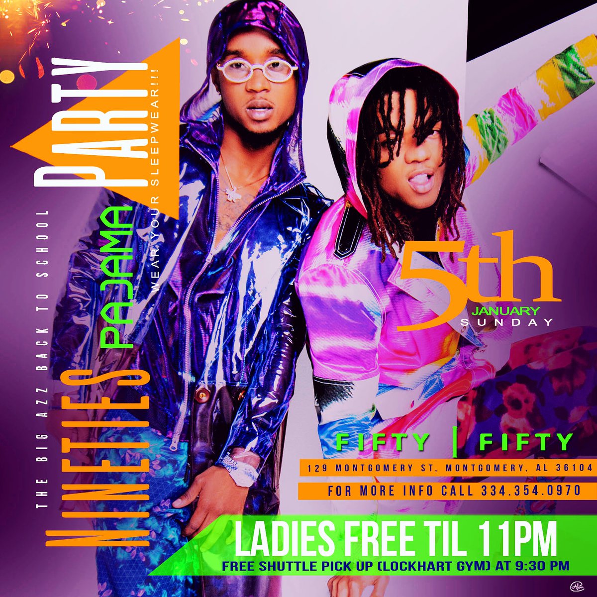 weekend_move's tweet photo. #TheBigAzzBack2School
#90sPajamasParty
Ladies Free til 11
Sunday January 5th, 2019
Free Shuttle bus at 930 
near front entrance
At 50/50 
#myasu #myasu22 #myasu23 #Aum #aum22 #aum23 #TroyU  #troyu22 #troyu23 https://t.co/ShOWYsxkEP