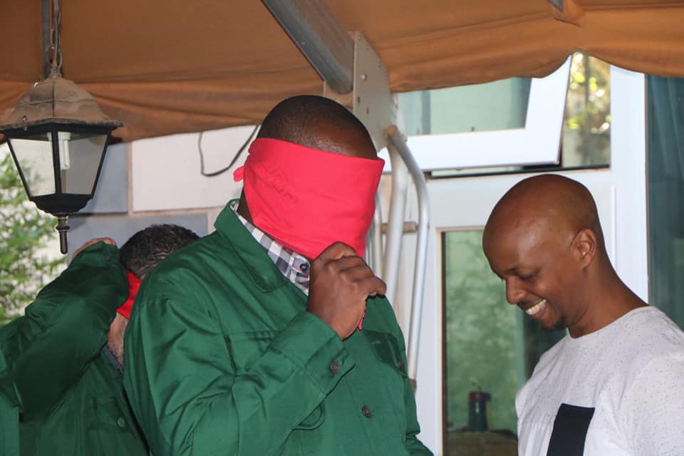 RentworksEA's tweet photo. Our apologies, we know we look like the #MoneyHeist cast😂😂
Since Eliud Kipchoge showed us that no human is limited...we decided let's paint while blind folded☺.
See the results...
#Rentworks #FestiveSeason #LeasingExperts https://t.co/Wv42UoWPXT