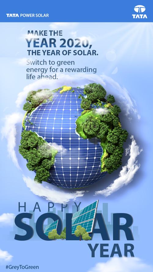 iamfazal's tweet photo. Make The Year 2020 , The Year of Solar . Switch to Green Energy for a rewarding life ahead.
#GreyToGreen https://t.co/JdZcqDozqQ
