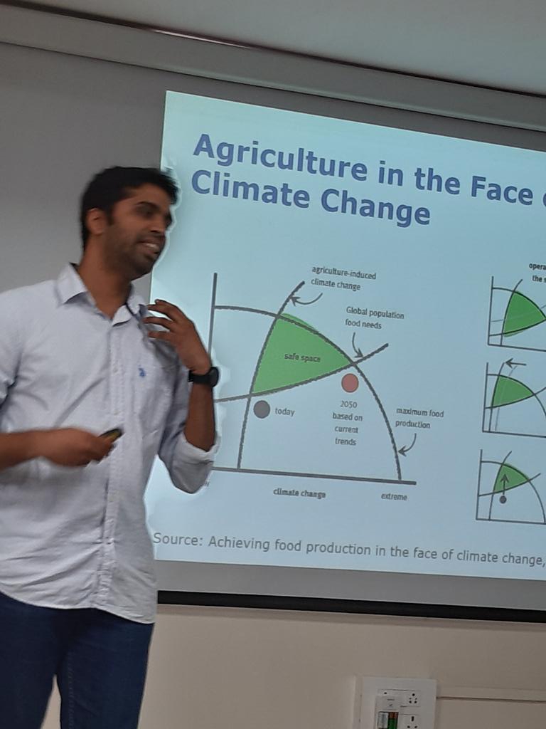 organicgandee's tweet photo. Wonderful talk by Mr. Nived Chebrolu, University of Bonn, Germany on "Robotics for precision agriculture". #IITTP @iit_tirupati https://t.co/dnOQu3xwc5