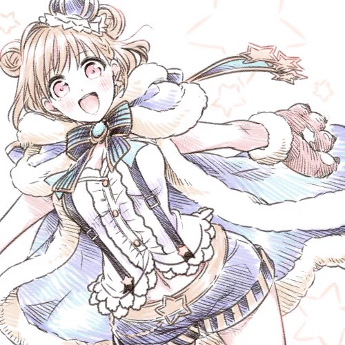 千歌ちゃんで今年の描き納め 